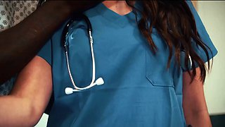 Nurse BBC Facefucked - Time Stop Interracial Freeze Porn