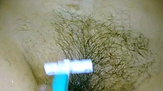 Saudi Guy Shaves Dick and Fucks His Arab Lady