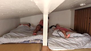 Hot homemade tape of a lucky Asian guy fucking her horny stepdaughter in his bed