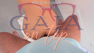 480 Horny MILF Lets Neighbor Creampie Her Ass Then Swallows His Warm Piss
