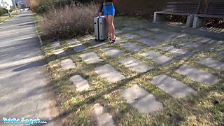 Hot Redhead Slut Gets Paid for Sex in the Shower